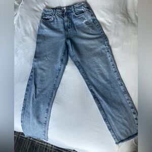 Zara Light Blue Denim Jeans